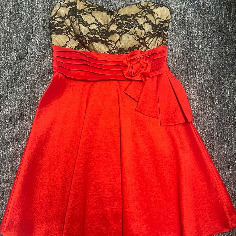 La Scala Formal Red Dress